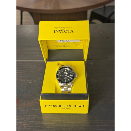 Invicta Pro Diver 26970 Men’s Black Dial Quartz Watch New! •