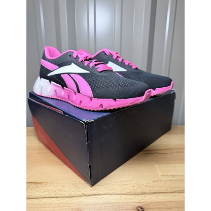 Reebok Zig Dynamica 2.0 Women’s Black / Atomic Pink Size 6.5 New!