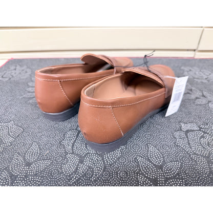 Kensie Gitty Women’s Cognac Brown Loafers Size 9 New!