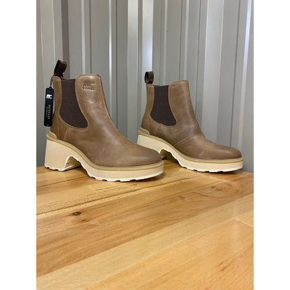 Sorel Women's Size 10.5 Hi Line Heel Chelsea Boot Umber Ceramic