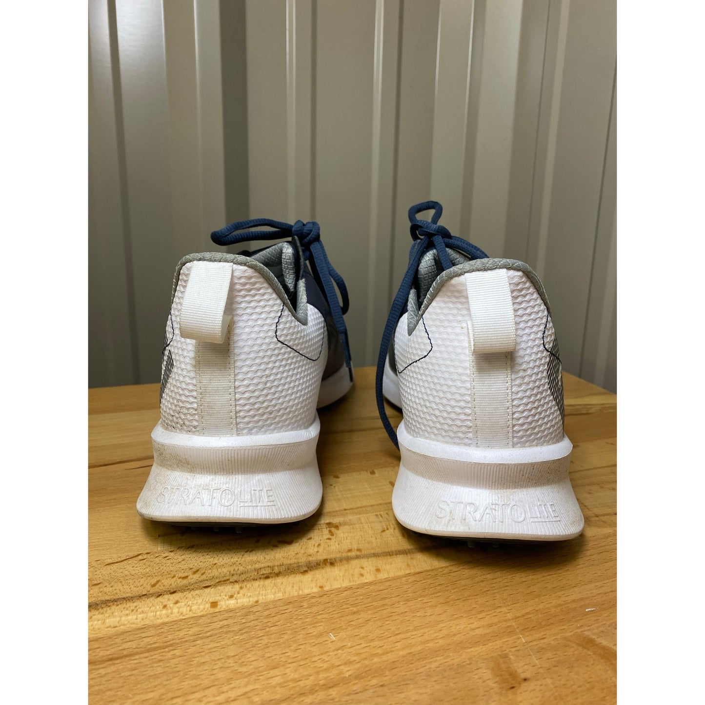 Foot Joy Fuel Men's Size 7.5 Wide Navy/White Golf Shoe