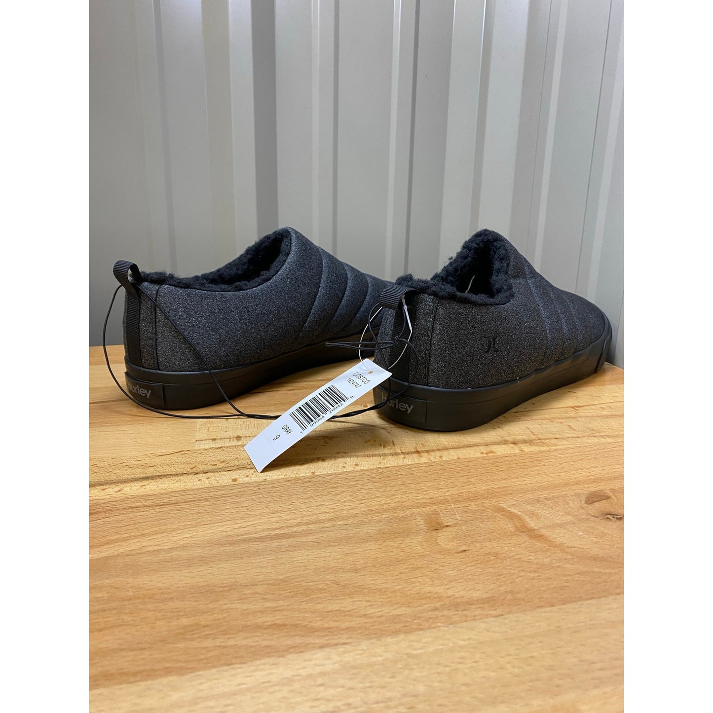 Hurley Arlo Puff Men's Grey Size 9 New!