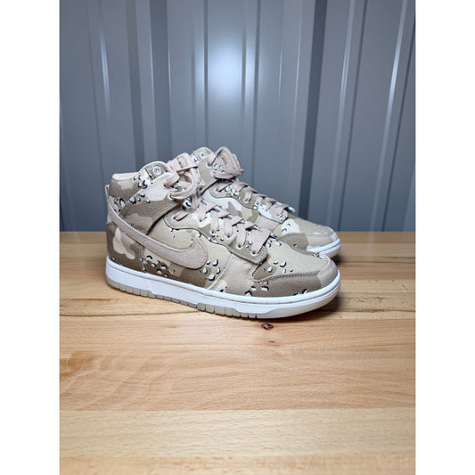 Nike Dunk High Desert Camo Women’s DX2314 200 Size 8.5 New!