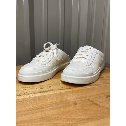 Cole Haan GP Rally Mule Sneaker Natural Canvas Women's Size 6.5