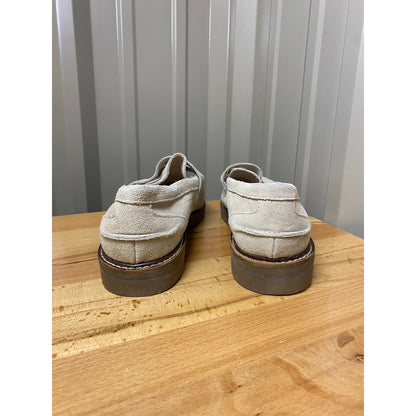 Anne Klein Emmylou Loafer Flats Beige Suede Women's Size 9