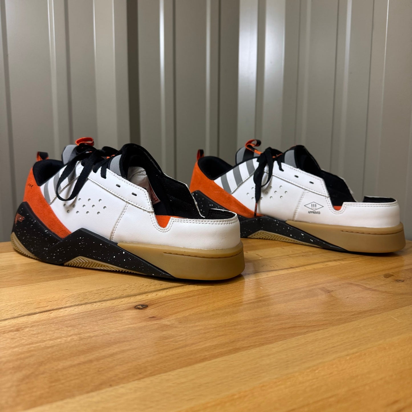 MSCHF BWD Dual Directional White Orange Black Men's Size 12 MSCHF-004 NIB