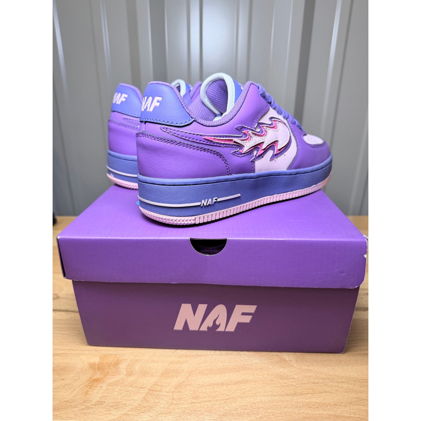 NAF Global Men’s Shoes Purple / Pink Size 7.5 New!