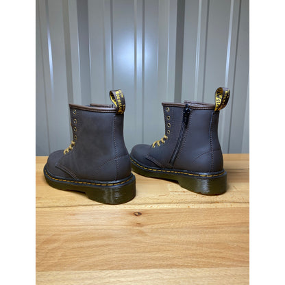 Dr. Martens 1460 J Gaucho Wildhorse Lamper Brown / Leather Youth Size 13 New!