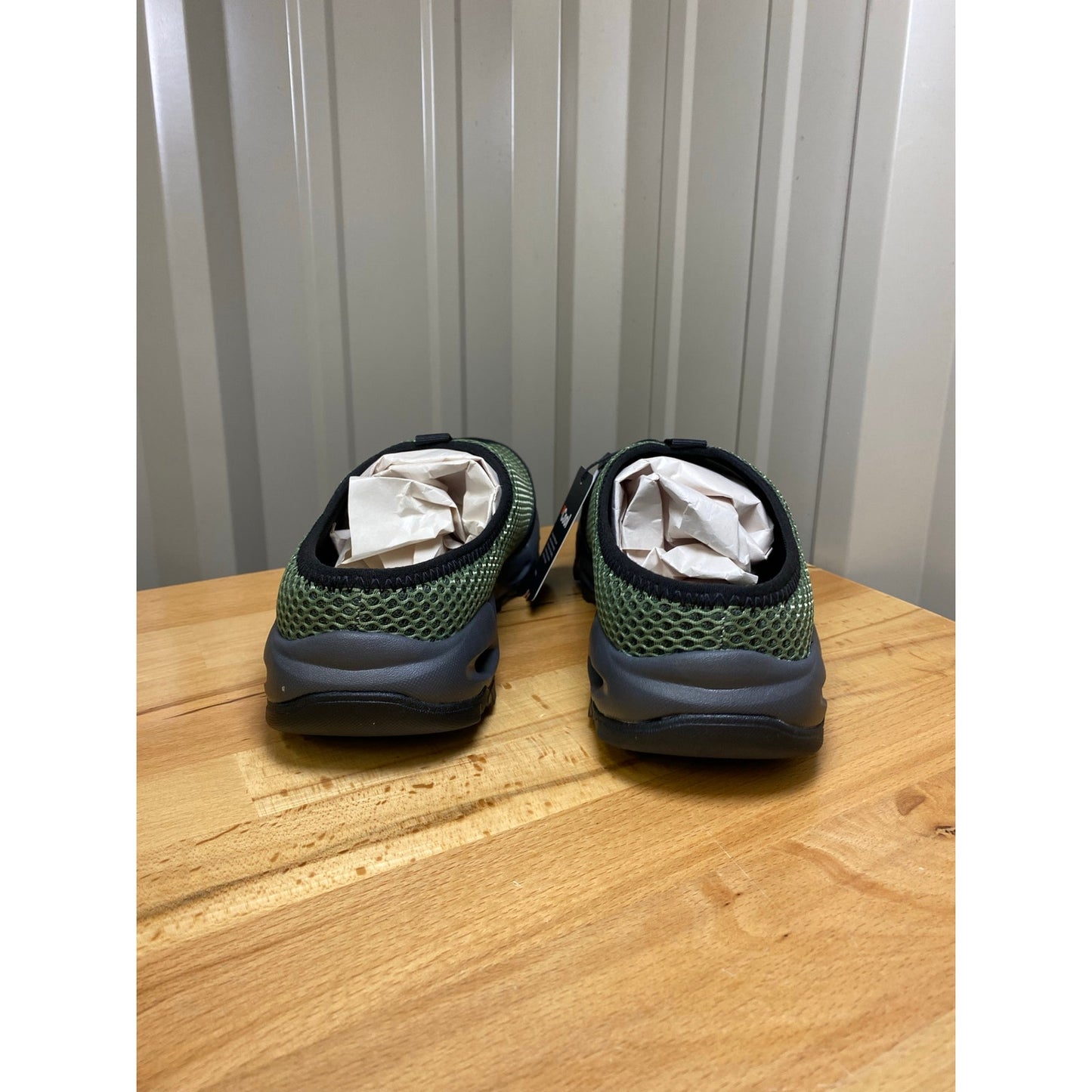 Bass Outdoor Aqua Mesh Slide Deep Green Men's Size 10 New!