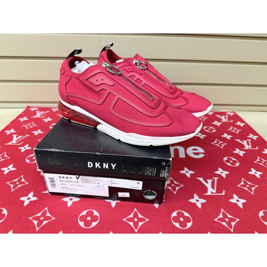DKNY Nikki Zipper Slip On Women’s Red Sneakers Size 11