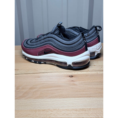 Nike Air Max 97 GS Anthracite Team Red 921522 690 Size 5.5y