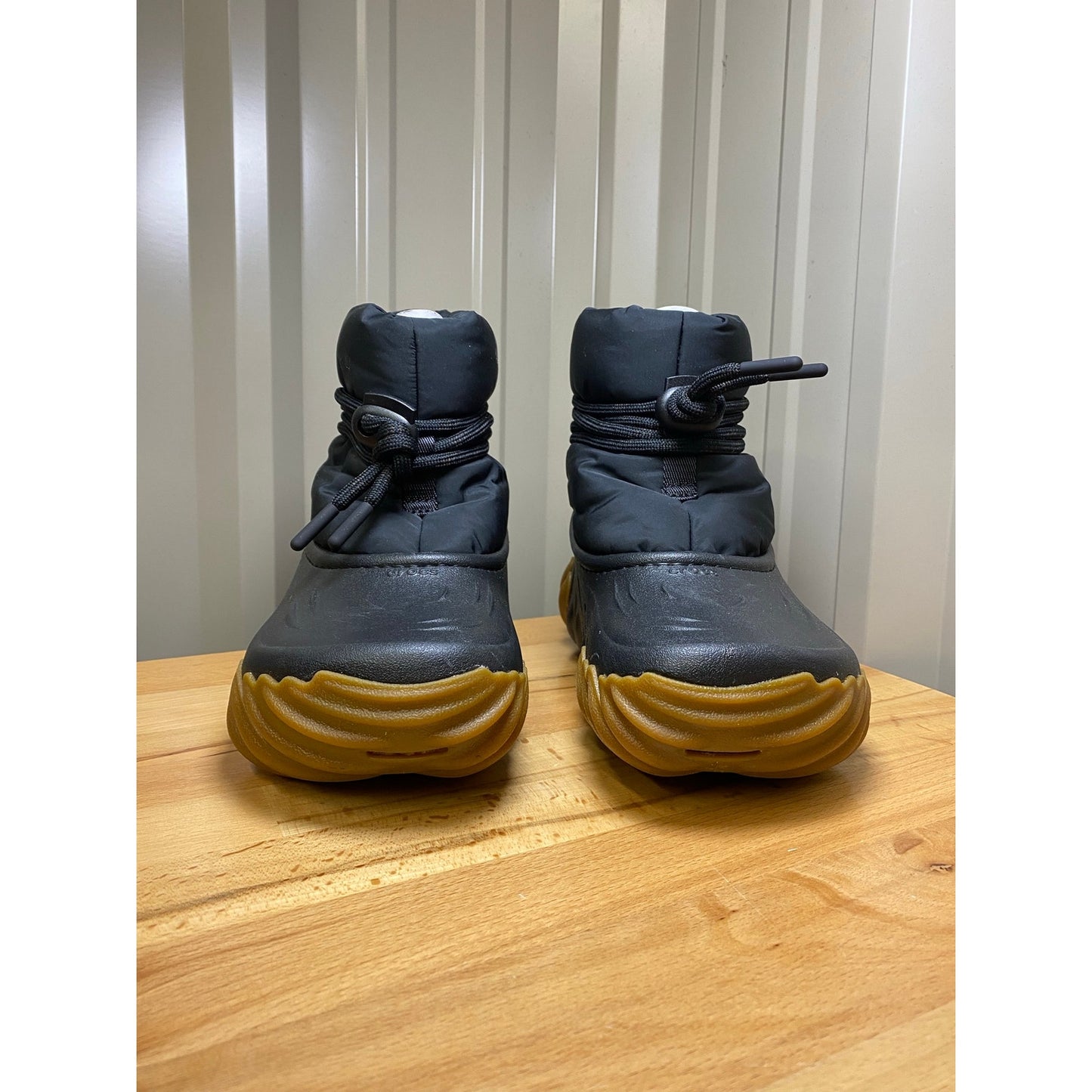 Crocs Echo Boots Black/Gum Size Women's 7/Men's 5