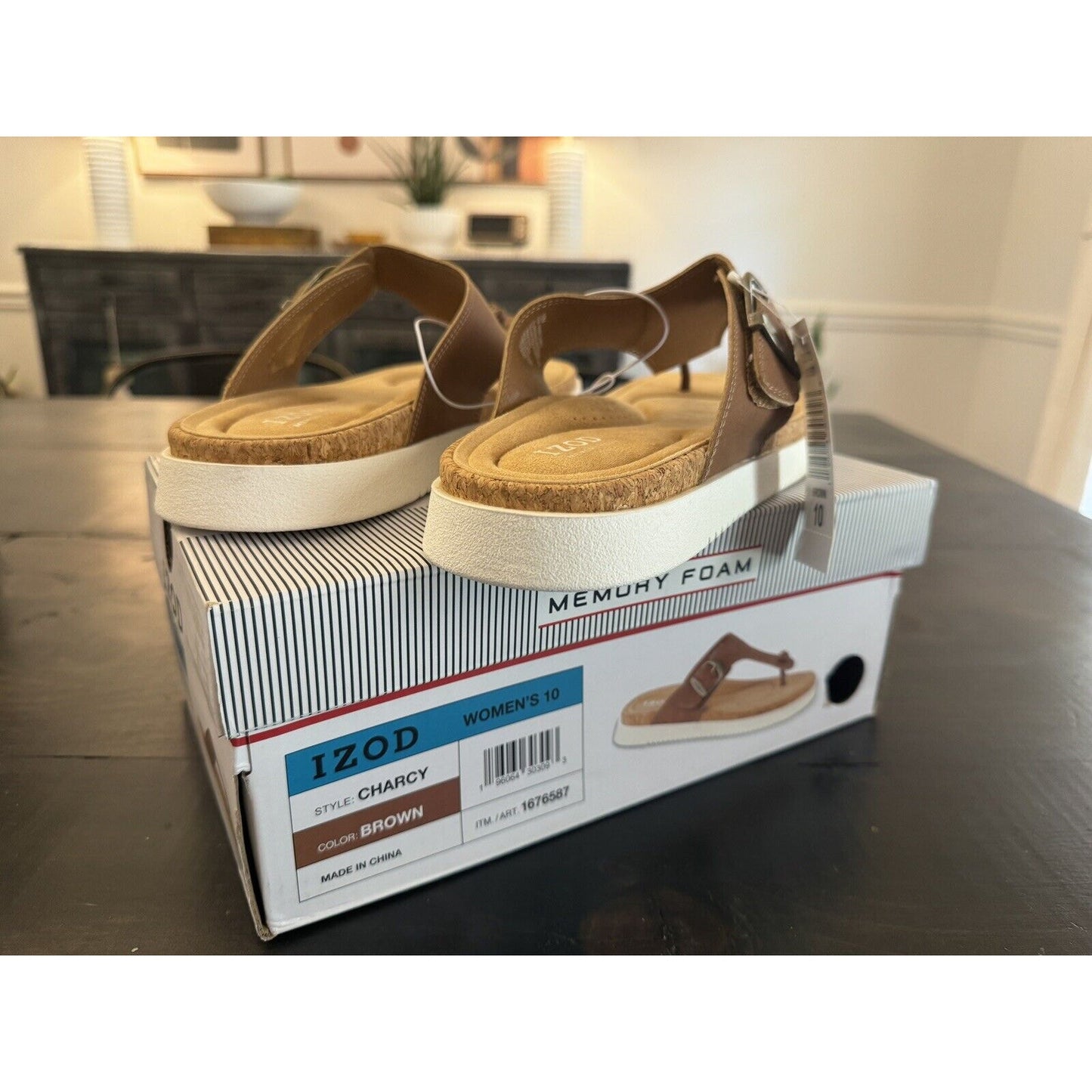 Izod Charcy Sandal Women 10