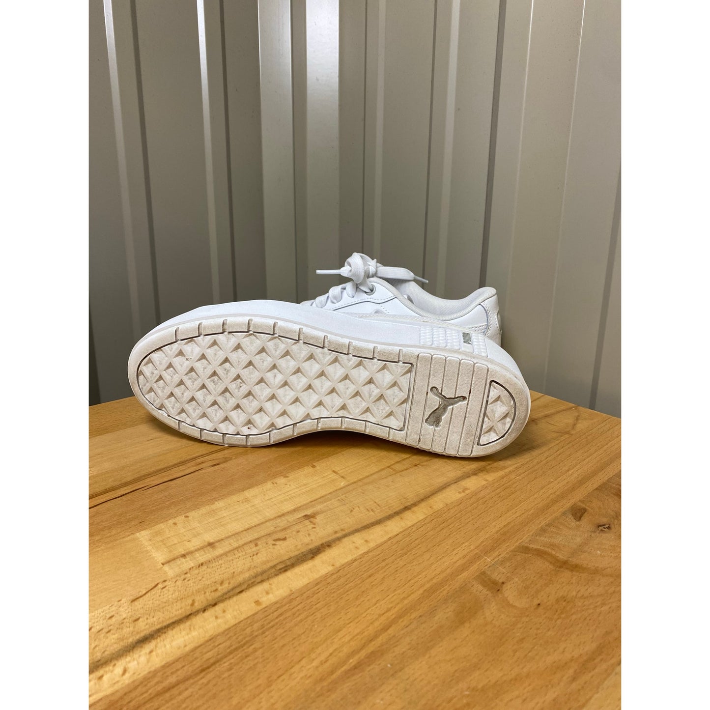 Puma Smash Platform Sneaker White Women's Size 8