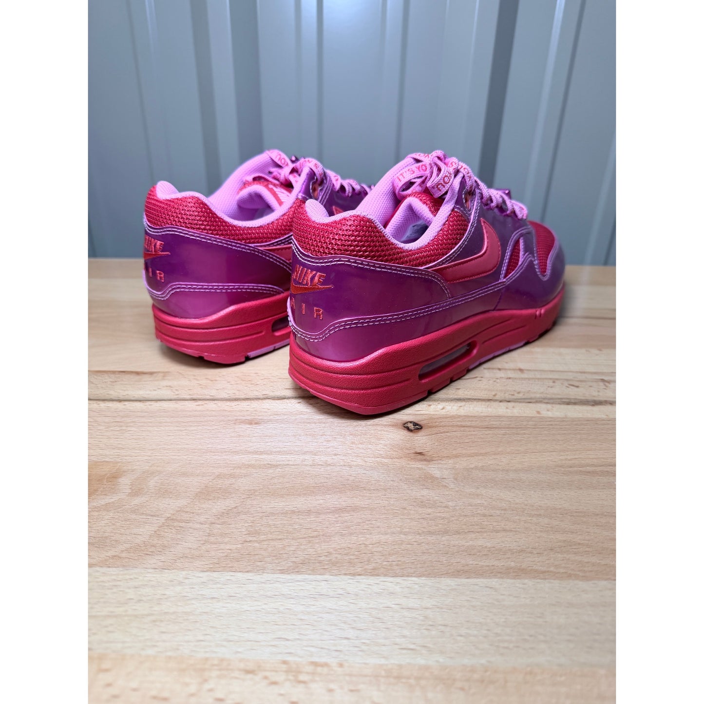 Nike Air Max 1 PRM Valentine’s Day Playful Pink HV2301 600 Men’s Size 10.5 New