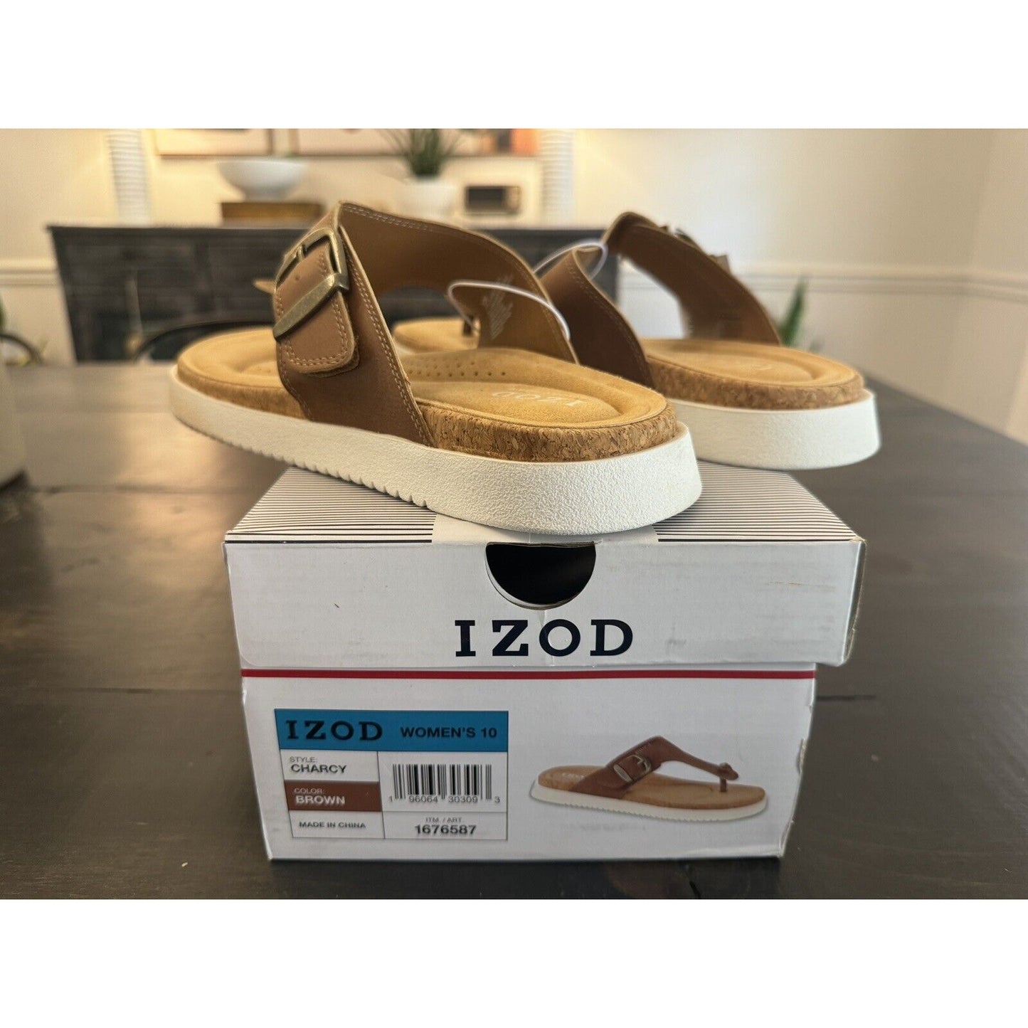 Izod Charcy Sandal Women 10