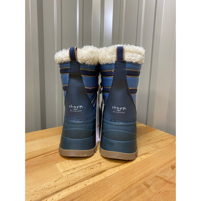 Storm by Cougar Fresno-Q Women's 9 Navy Waterproof Winter Boots New!