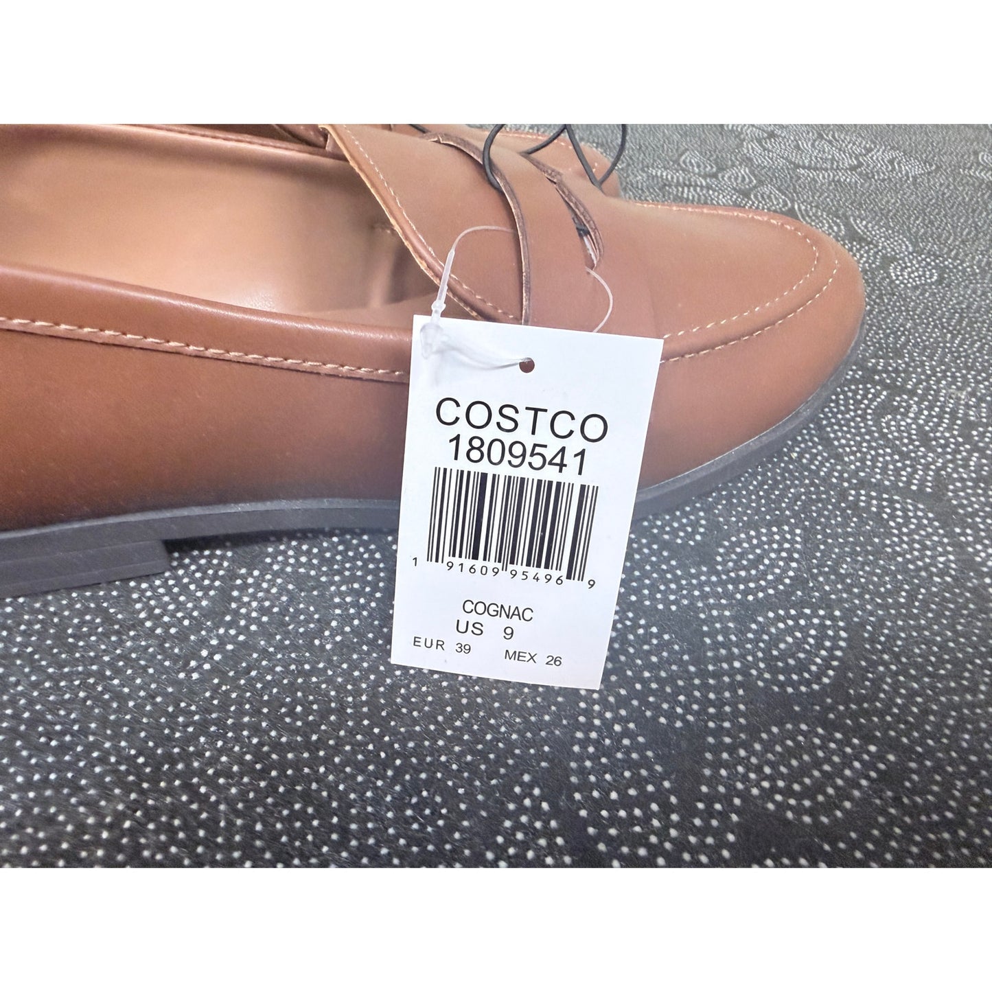 Kensie Gitty Women’s Cognac Brown Loafers Size 9 New!
