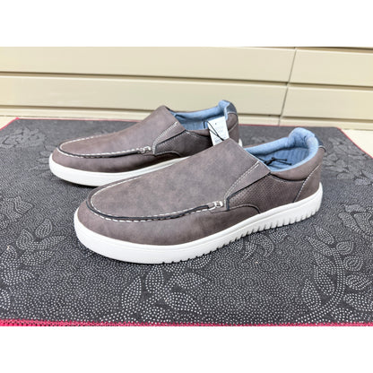 Izod Hampton Men’s Brown Slip On Memory Foam Shoes Size 11