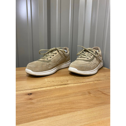 Billy Footwear Comfort Joggers Wraparound Zipper Women's 8 Wide Beige