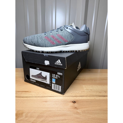 Adidas S2G EF0690 Men’s Waterproof Golf Shoes Gray Size 8.5 New!