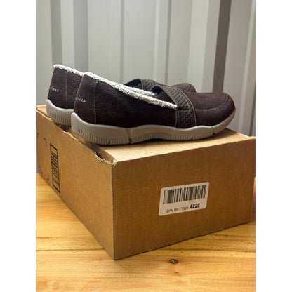Skechers Women’s Air Cooled Memory Foam Chocolate Brown Slip On Shoes Size 7.5