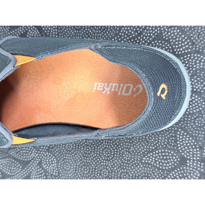 Olukai Nohea Mesh Men’s Gray Slip On Loafers Size 10