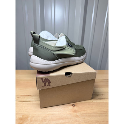 Camel Crown Men’s Army Green Lightweight Nylon Loafers Size 7 New!