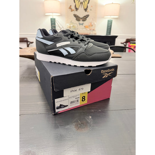 Reebok Ultra Flash Women’s Grey / Blue / White Size 8 New!