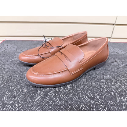 Kensie Gitty Women’s Cognac Brown Loafers Size 9 New!