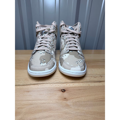 Nike Dunk High Desert Camo Women’s DX2314 200 Size 8.5 New!