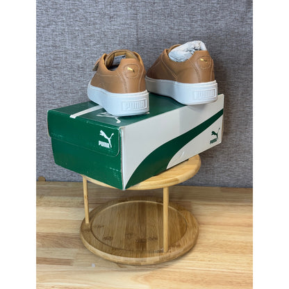 Puma Basket Platform Strap Women’s Sneaker Apple Cinnamon Size 6.5