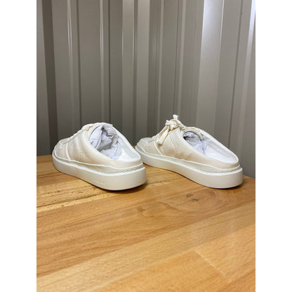 Cole Haan GP Rally Mule Sneaker Natural Canvas Women's Size 6.5
