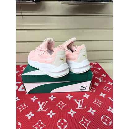 Puma Fier Nitro Rose Dust Pink Leather Women’s Size 8.5 New!